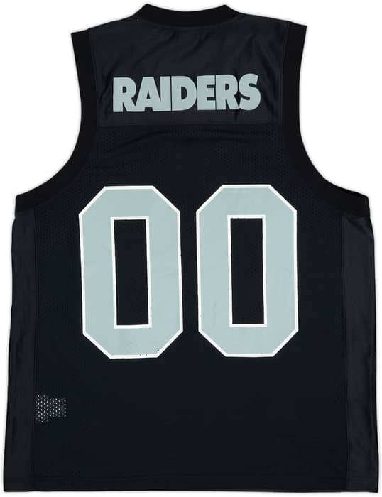 2002-04 Oakland Raiders #00 Reebok Sleeveless Jersey - 8/10 - (XL)