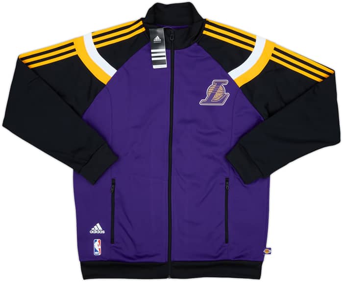2013-14 LA Lakers adidas Track Jacket (L)