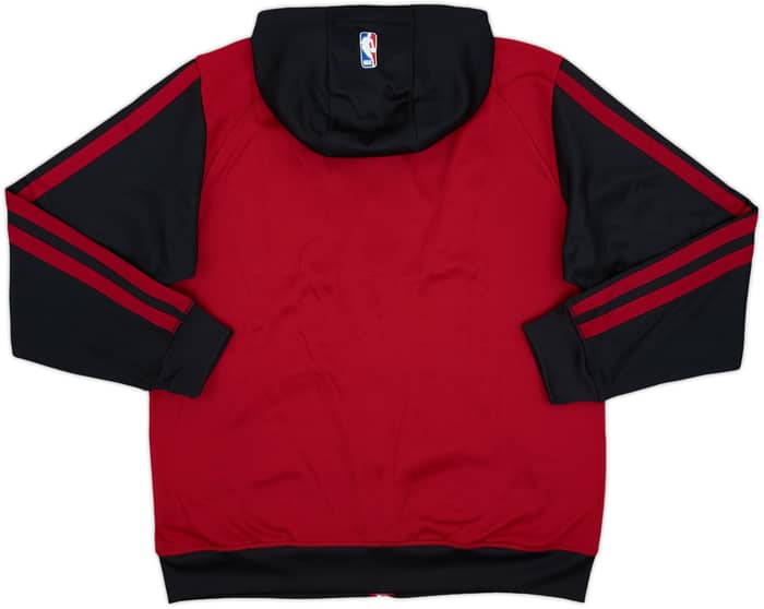 2013-14 Miami Heat adidas Full-Zip Hooded Sweat Top (L)