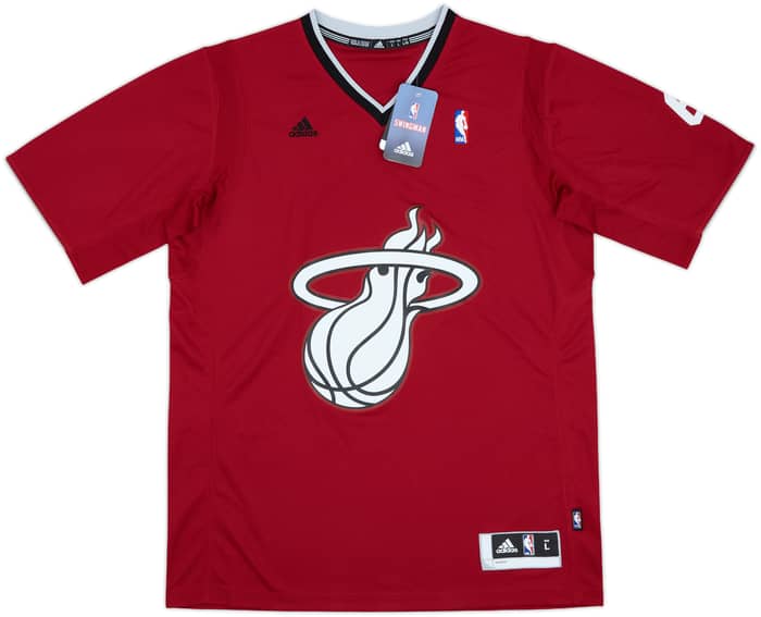 2013 Miami Heat James #6 adidas Swingman Christmas Day Jersey (L)