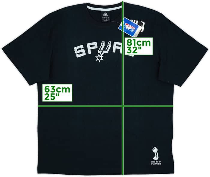 2008-09 San Antonio Spurs adidas Tee (XL)