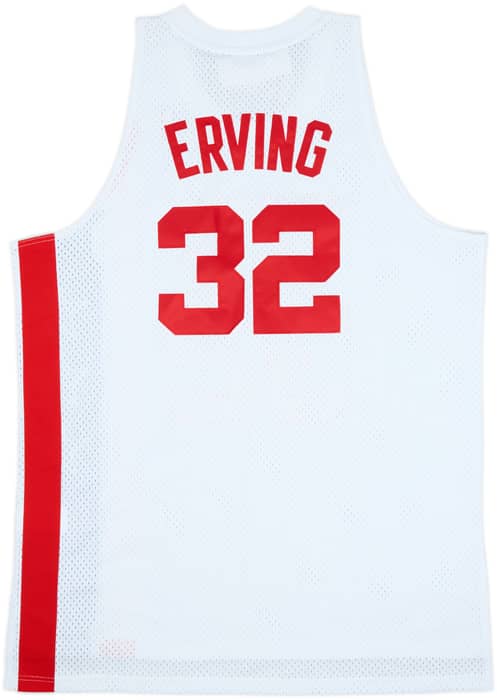 1974-75 New York Nets Erving #32 adidas Hardwood Classics Swingman Home Jersey (XL)