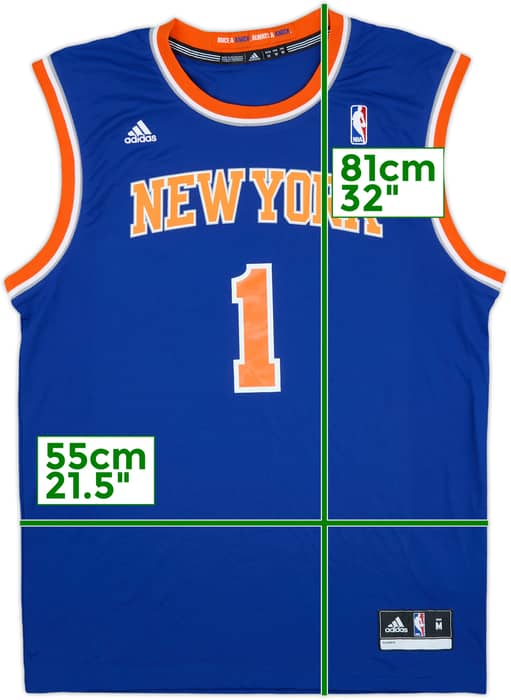 2012-14 New York Knicks Stoudemire #1 adidas Away Jersey - 5/10 - (M)