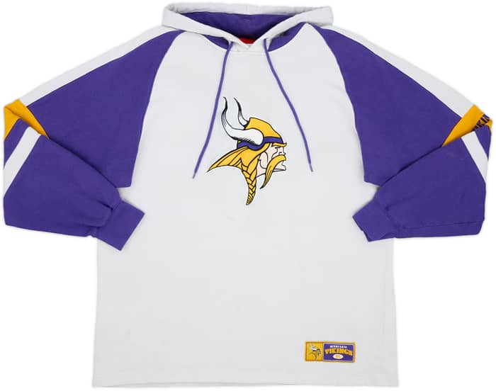 2005 Minnesota Vikings NFL Hooded Sweat Top - 6/10 - (L)