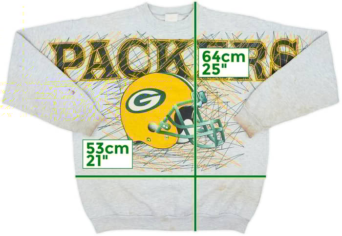 1996 Green Bay Packers Cliff Engle Sweat Top - 6/10 - (L)