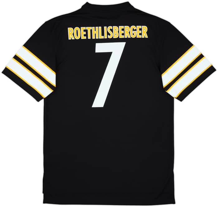 2013 Pittsburgh Steelers Roethlisberger #7 NFL Jersey Tee - 7/10 - (L)