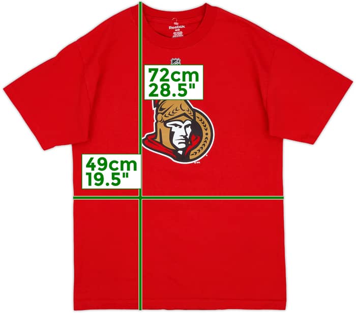 2016-17 Ottawa Senators Brassard #19 Reebok Tee - 9/10 - (M)