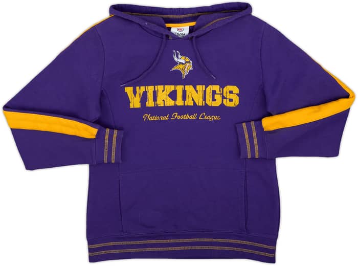 2010 Minnesota Vikings NFL Hooded Sweat Top Womens - 7/10 - (M)