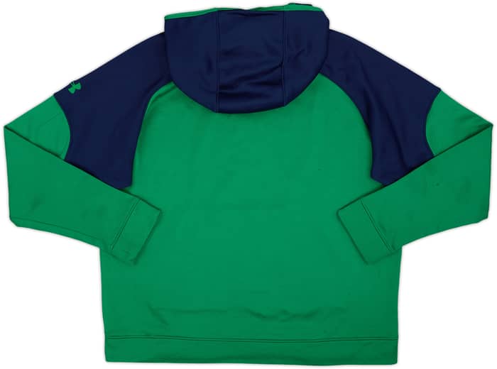2015 Notre Dame Fighting Irish Under Armour Hooded Sweat Top - 3/10 - (XL.Boys)