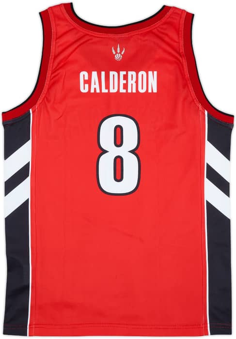 2006-10 Toronto Raptors Calderon #8 Champion Away Jersey - 9/10 - (S)