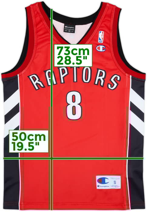 2006-10 Toronto Raptors Calderon #8 Champion Away Jersey - 9/10 - (S)