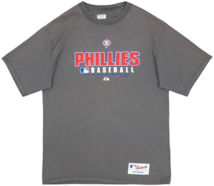 2009 Philadelphia Phillies Majestic Tee - 9/10 - (L)