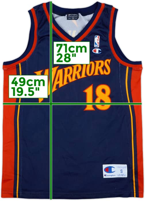 2007-09 Golden State Warriors Belinelli #18 Champion Away Jersey - 9/10 - (S)