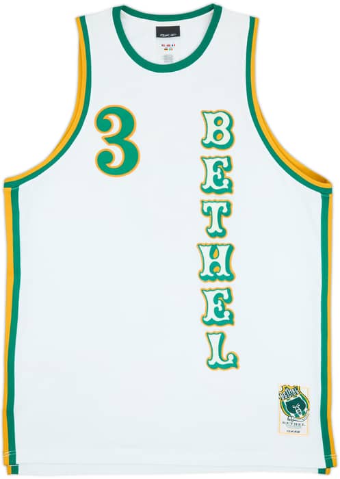 1993-94 Bethel High School Iverson #3 Reebok Home Jersey - 7/10 - (L)