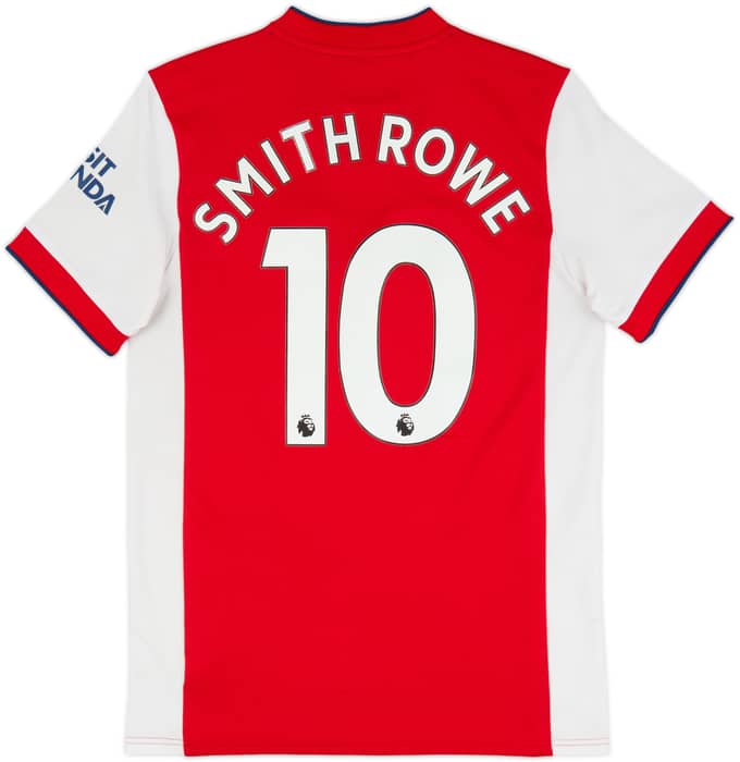 2021-22 Arsenal Home Shirt Smith Rowe #10 - 8/10 - (M)