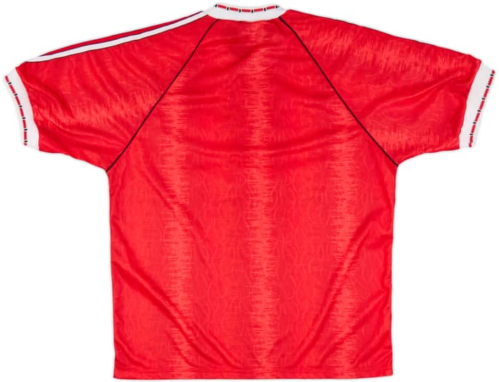 1990-92 Manchester United Home Shirt - 9/10 - (L)