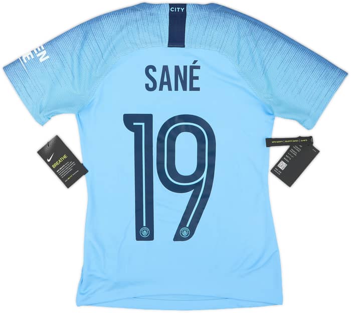 2018-19 Manchester City Home Shirt Sane #19 (Women's XS)