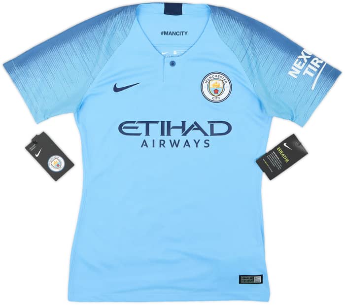 2018-19 Manchester City Home Shirt Sane #19 (Women's XS)