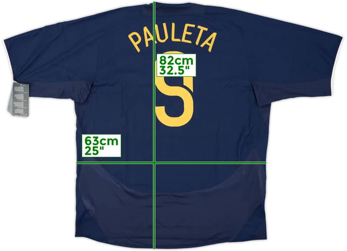 2003-04 Paris Saint-Germain Home Shirt Pauleta #9 (XXL)