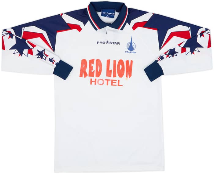 1995-96 Falkirk Youth Match Issue Away L/S Shirt #3