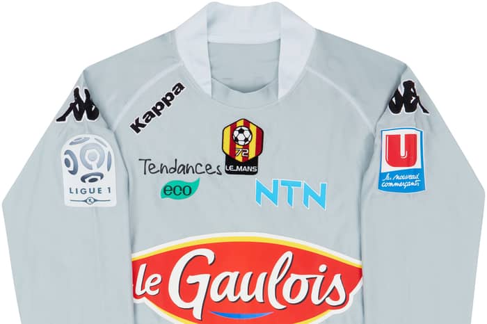2008-09 Le Mans Match Issue Away L/S Shirt Baal #24