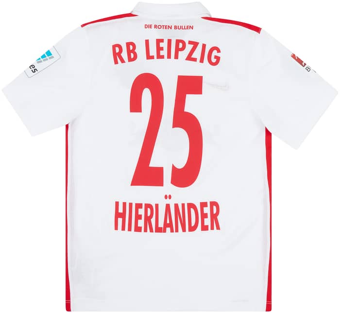 2015-16 RB Leipzig Match Issue Home Shirt Hierlander #25