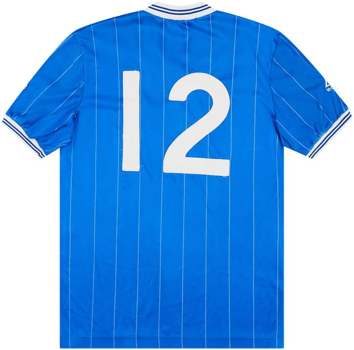 1981-84 Linfield Match Issue Home Shirt #12