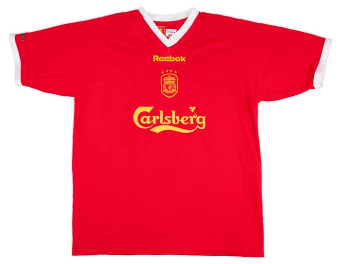 2001-03 Liverpool CL Shirt Gerrard #17