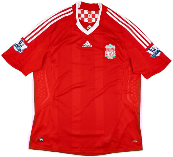 2008-10 Liverpool Home Shirt Keane #7 - 8/10 - (XL)