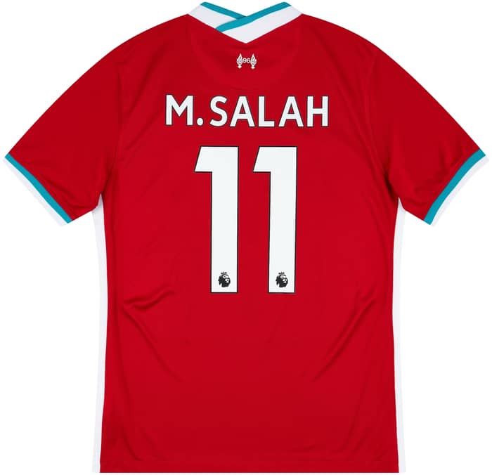 2020-21 Liverpool Home Shirt M.Salah #11
