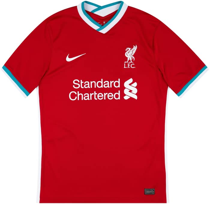 2020-21 Liverpool Home Shirt M.Salah #11