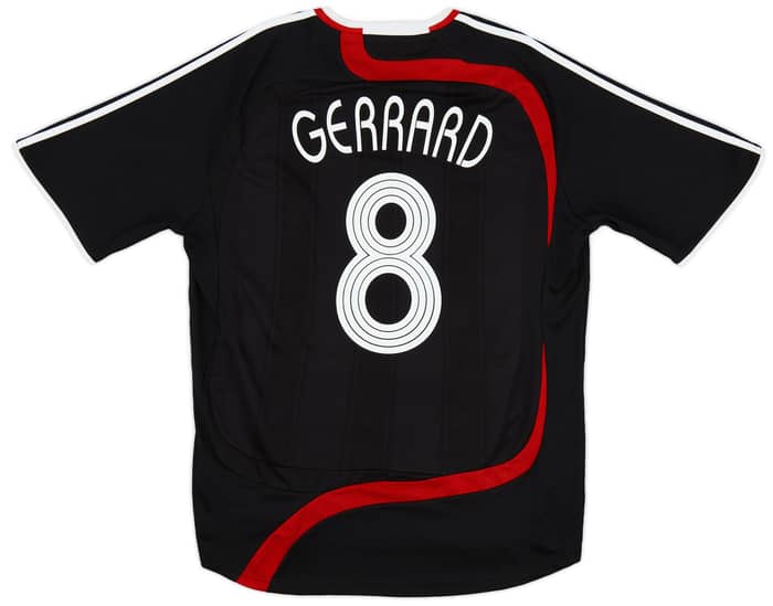 2007-08 Liverpool Third Shirt Gerrard #8 - 6/10 - (S)