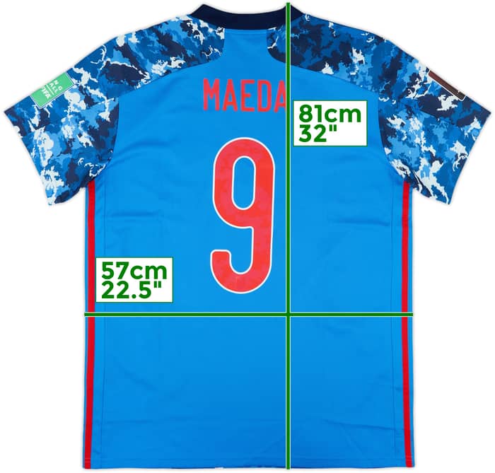 2020-21 Japan Home Shirt Maeda #9 (XXL)
