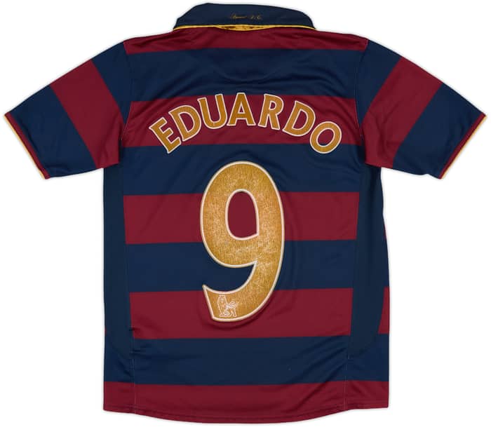 2007-08 Arsenal Third Shirt Eduardo #9 - 6/10 - (L.Boys)