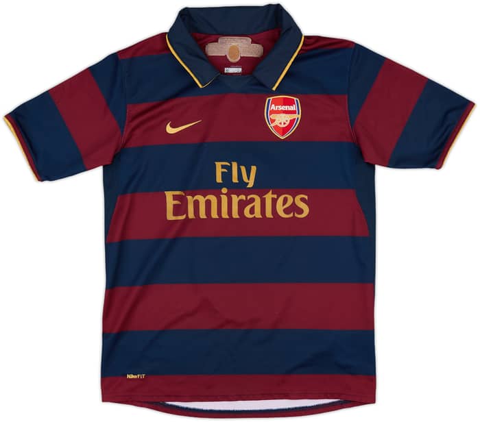 2007-08 Arsenal Third Shirt Eduardo #9 - 6/10 - (L.Boys)