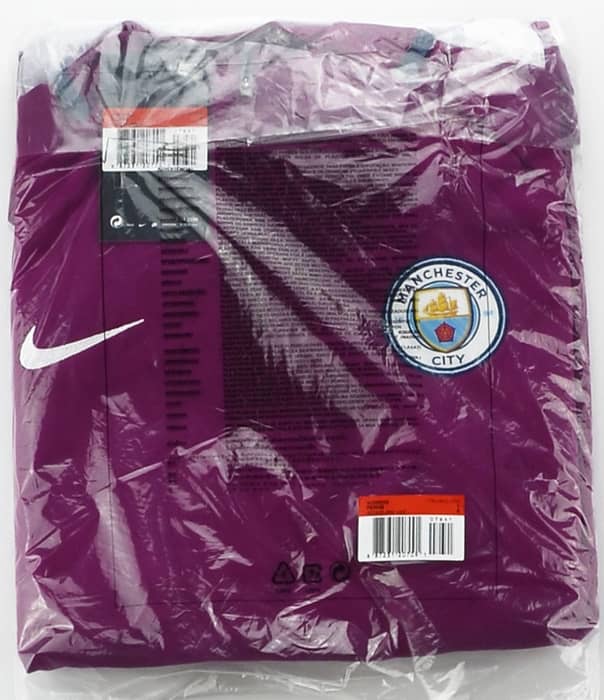 2017-18 Manchester City Player Issue 1/2 Zip Squad Training Drill Top (Womens (L))