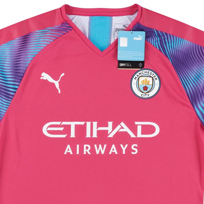 2019-20 Manchester City Player Issue GK Shirt Ederson M. #31