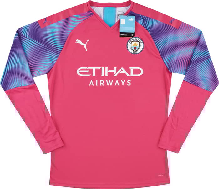 2019-20 Manchester City Player Issue GK Shirt Ederson M. #31