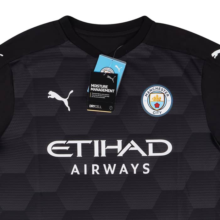 2020-21 Manchester City Player Issue GK Home S/S Shirt Ederson M. #31