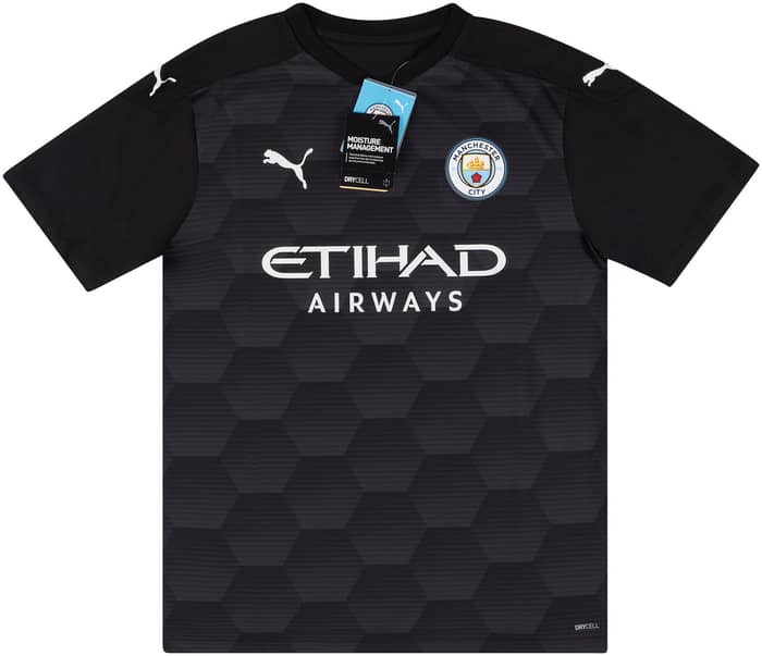 2020-21 Manchester City Player Issue GK Home S/S Shirt Ederson M. #31