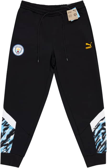 2020-21 Manchester City Puma Iconic Graphic Pants/Bottoms (L)