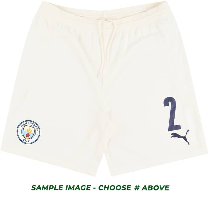 2020-21 Manchester City Match Issue Third Change Shorts # (Excellent) M