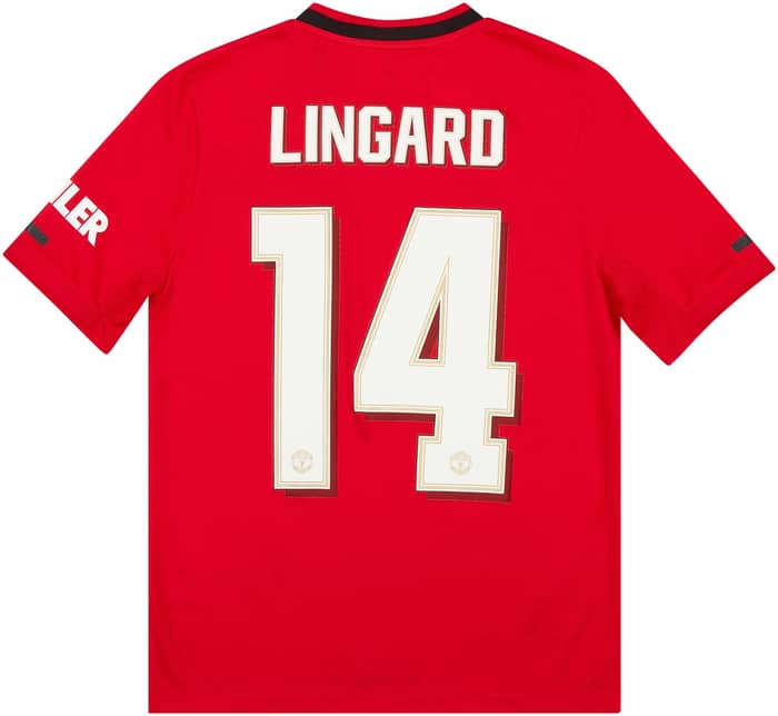 2019-20 Manchester United Home Shirt Lingard #14 KIDS