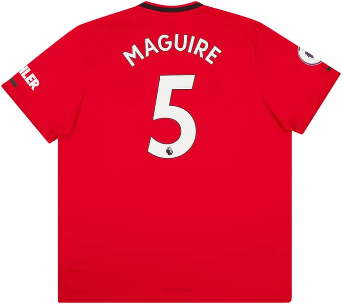 2019-20 Manchester United Home Shirt Maguire #5 S