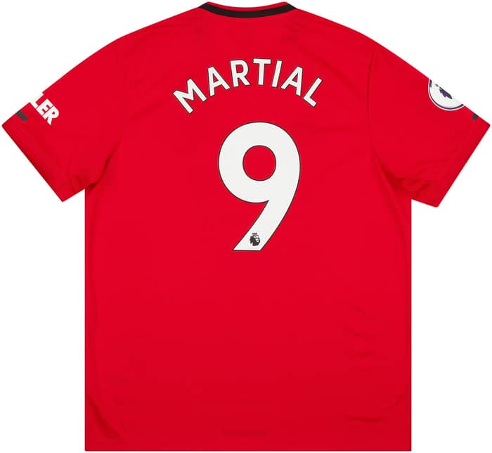 2019-20 Manchester United Home Shirt Martial #9