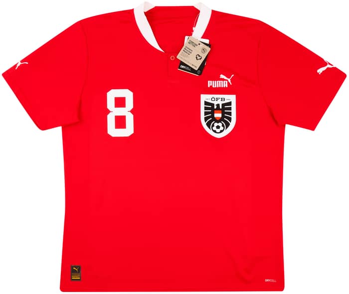 2022-23 Austria Home Shirt Alaba #8