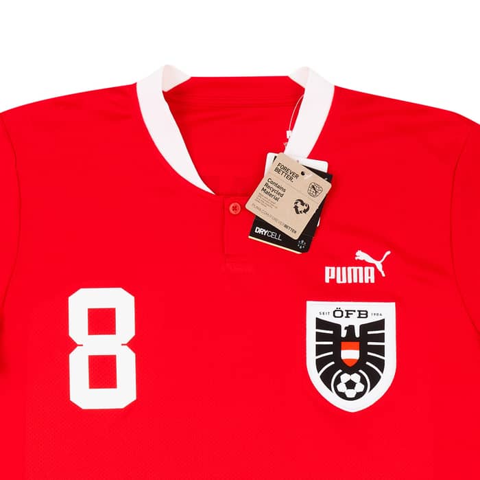 2022-23 Austria Home Shirt Alaba #8