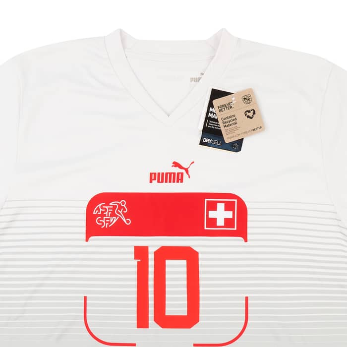 2022-23 Switzerland Away Shirt Xhaka #10