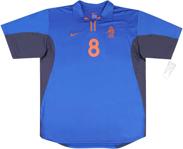 2000-02 Netherlands Away Shirt Davids #8 XXL