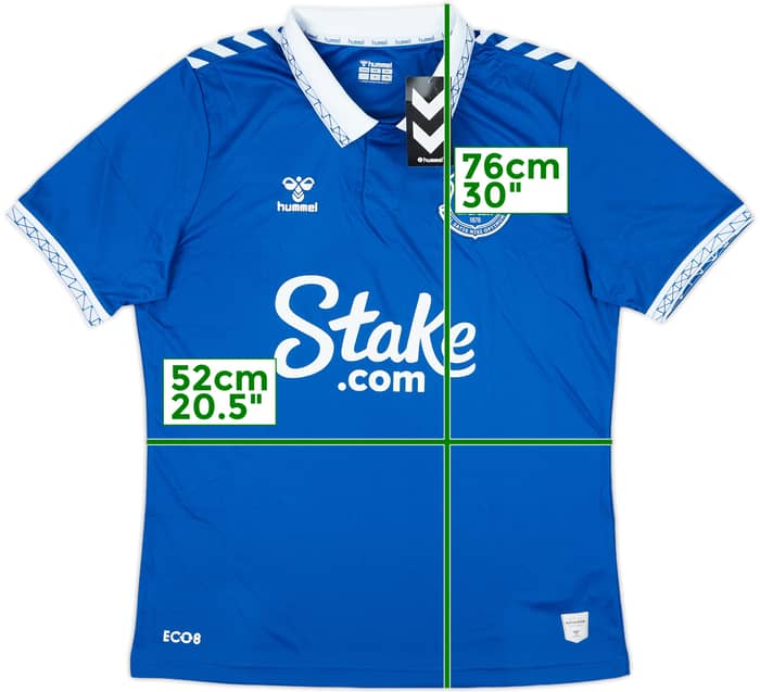 2023-24 Everton Home Shirt Branthwaite #32 (L)